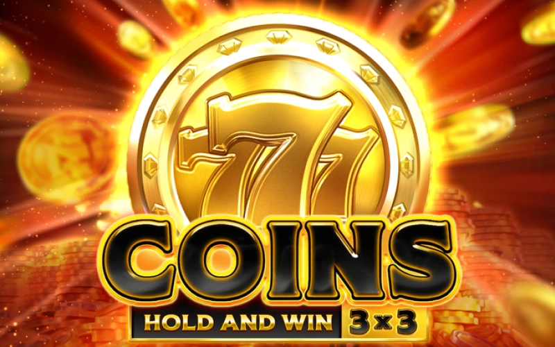 Start the 777 Coins casino game in the mobile Parimatch App.