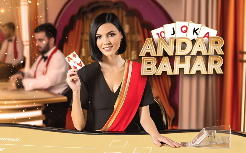 Join the Andar Bahar live casino table on the Parimatch App.