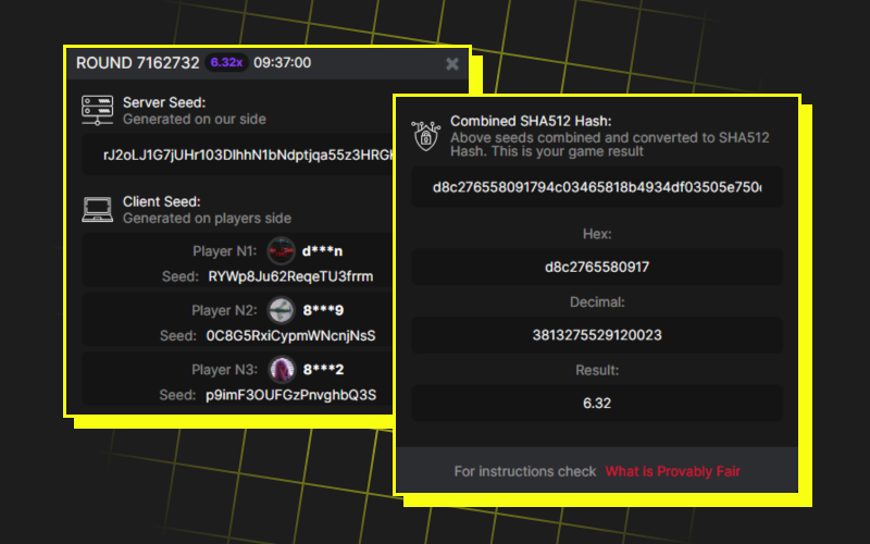 Look at prevois round results closely at Parimatch Aviator game.