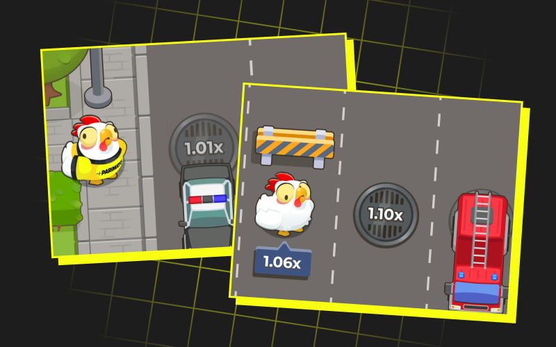 Jump at the road for big wins at Parimatch Chicken Road 2.