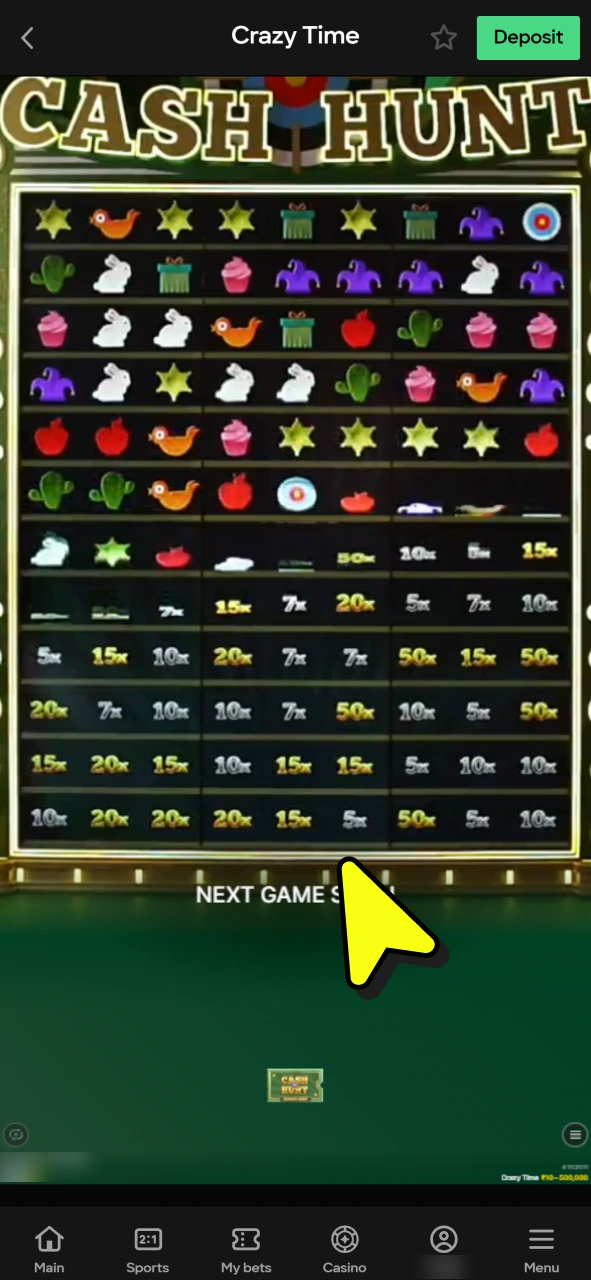 Win more with Crazy Time bonus rounds at Parimatch.