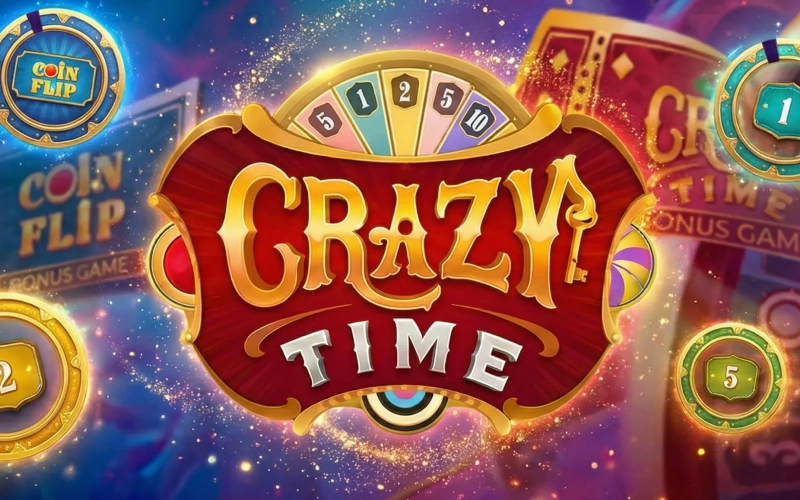 Join the Crazy Time game at Parimatch for big wins.