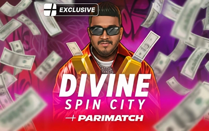 Play the Divine Spin City exclusive game in the Parimatch App.