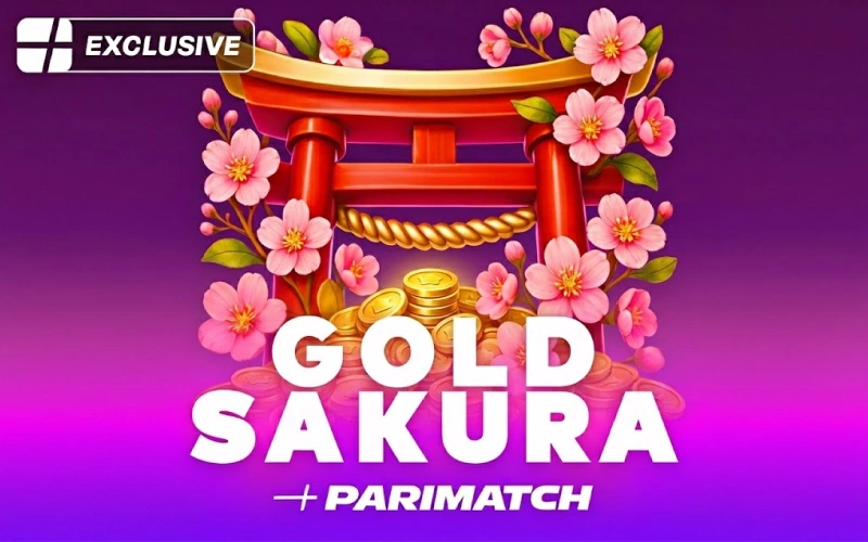 Try the Gold Sakura exclusive game at Parimatch right now.