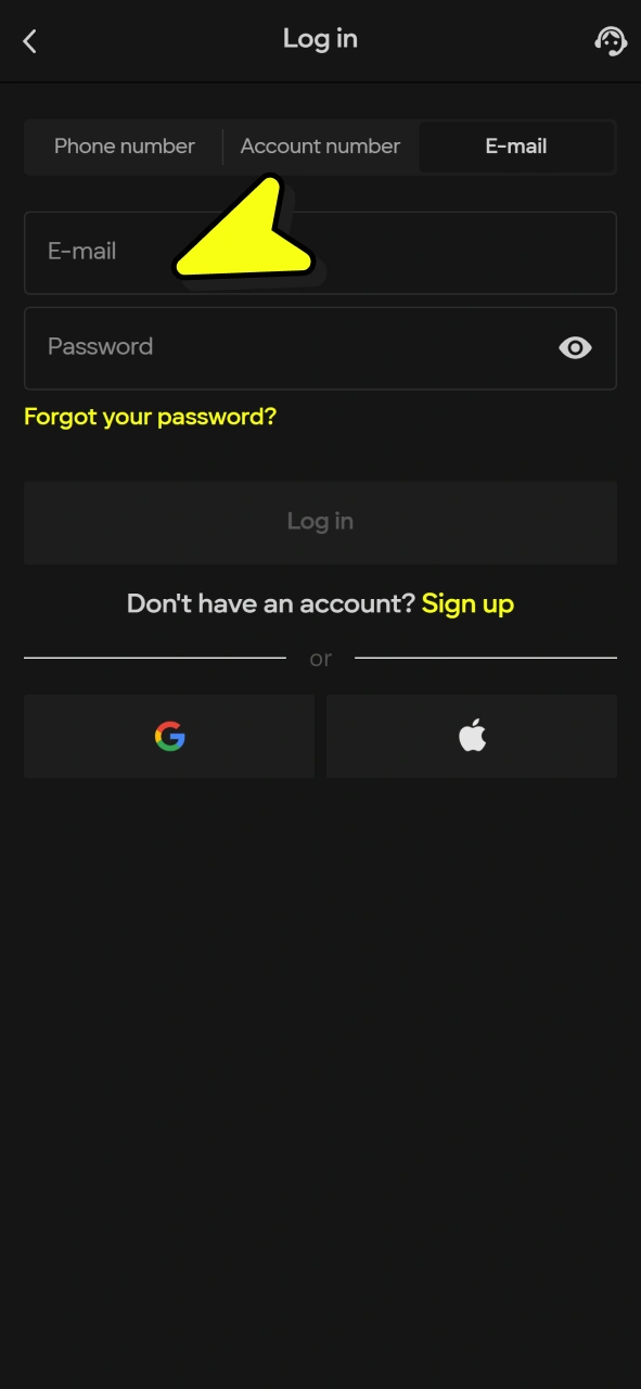 Login to your account and start playing at official Parimatch iOS app.