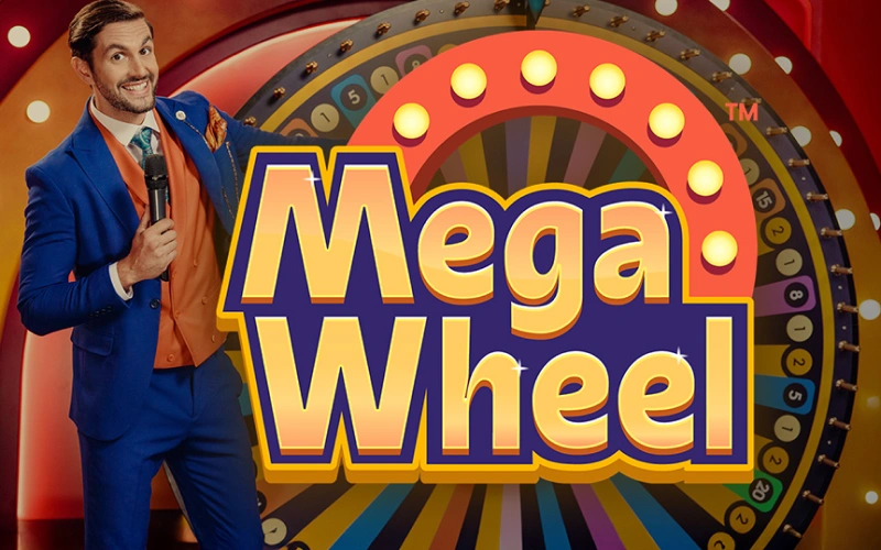 Play the Mega Wheel live casino show at Parimatch.