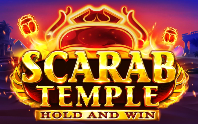 Play the Scarab Temple Hold & Win casino game in the Parimatch App.